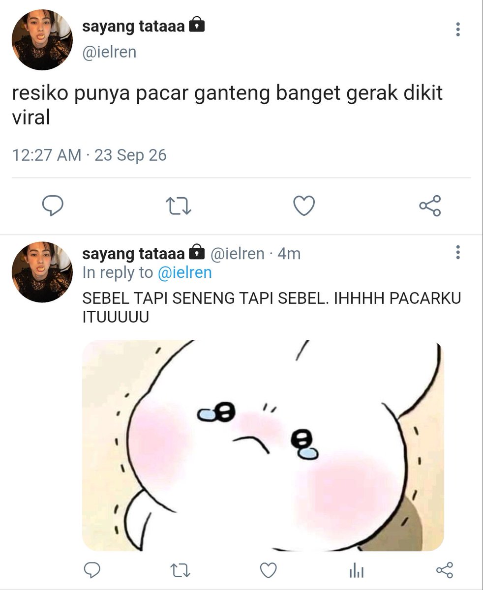 Savantare's tweet photo. #Keonhyeon Resiko punya pacar ganteng, di manapun banyak yang suka, sabar ya, Nat?

The narration is below, contain lovey-dovey public kiss. https://t.co/YRaGLcYwjm