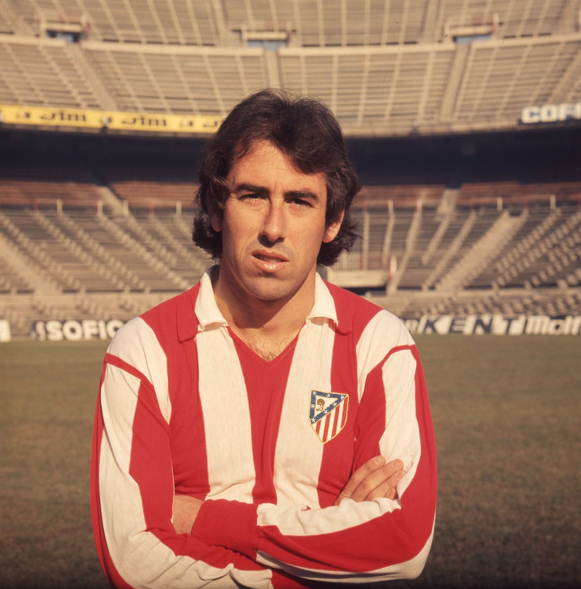 Atleti's tweet photo. 553 partidos como rojiblanco. Diez títulos. Leyenda total y absoluta.

¡Feliz cumpleaños, Adelardo Rodríguez! ❤️🤍 https://t.co/xqA7X5PFIe