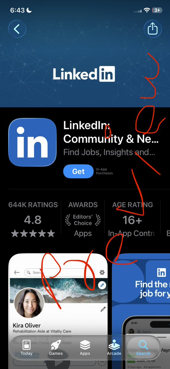 Rushtwz's tweet photo. Linkedin never downloaded screenshot for sale $5 dollars dm me 😂 https://t.co/oVzH41yqo1