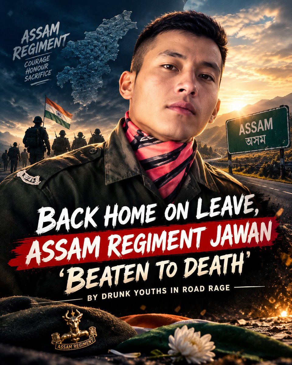 2ekashyap's tweet photo. He was Posted in J&amp;K
While coming from airport things went wrong on the road.
Avoid getting into any road rages in india.
Or carry a 🔫🔫 in your car.
Mizoram. https://t.co/I4WKz7xLKG