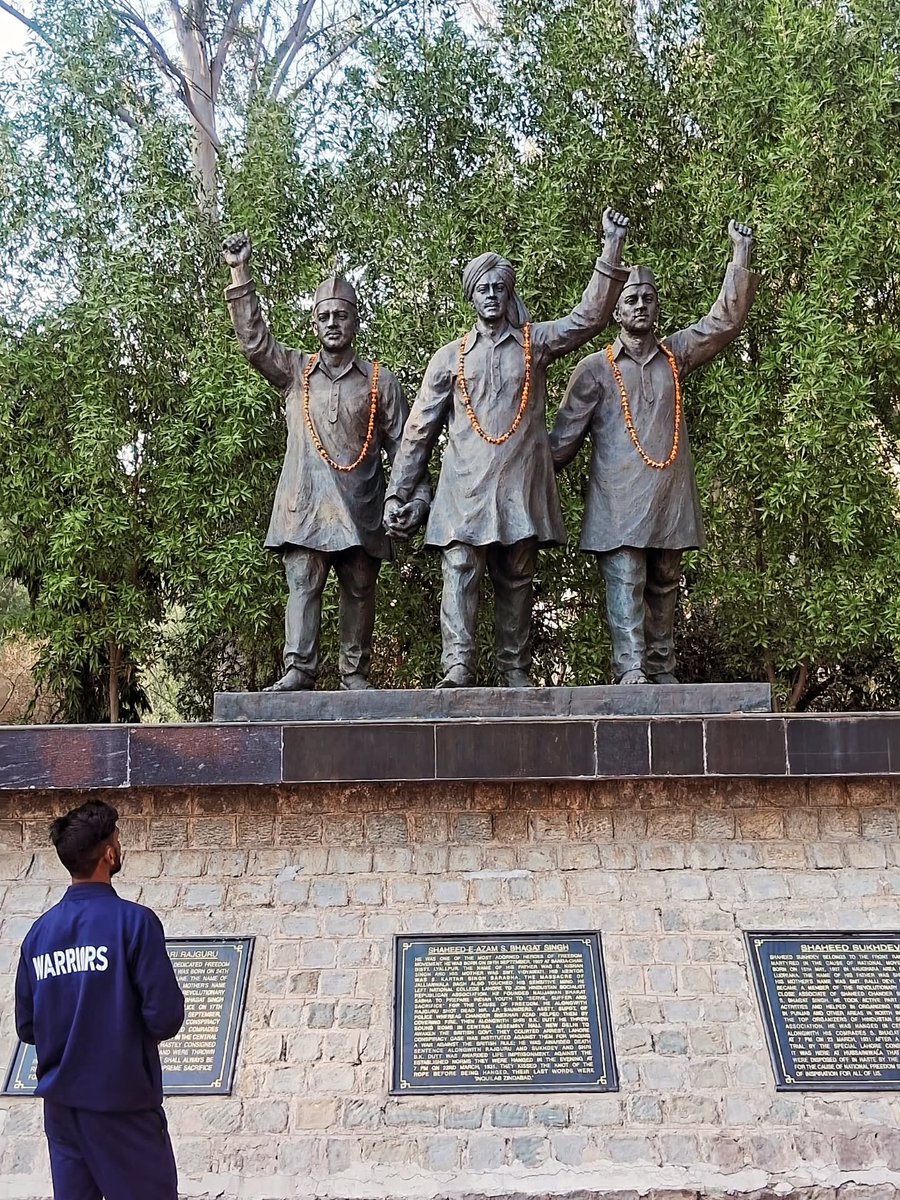 ShirleneEcfpaf's tweet photo. From the battlefield to the football field, the spirit remains unchanged. At Hussainiwala, I stood where the heroes of 1971 defended our soil with courage and sacrifice. The tracks may end here, but their bravery never will. Train hard. Never back https://t.co/yBKFIrNJdh