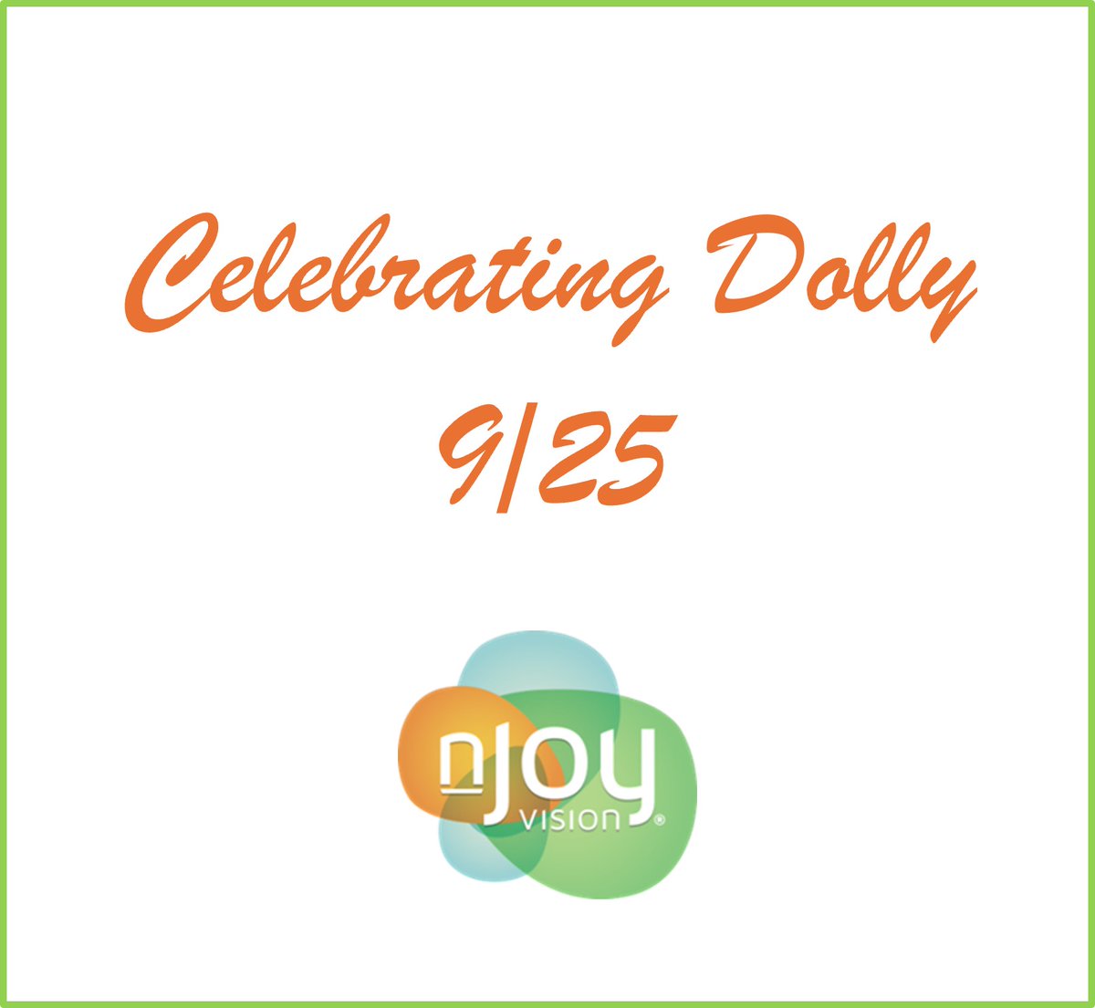 nJoyVision's tweet photo. Working 9 to 5? Sounds like a job for the icon who showed us all how it’s done! Happy 9/25! Today we’re celebrating the incredible life and legacy of Dolly. So, sparkle bright, work hard, and always be kind.✨🫶🏻
#9to5 #Happy925 #DollyParton #nJoyVision https://t.co/L0xXANs4tH