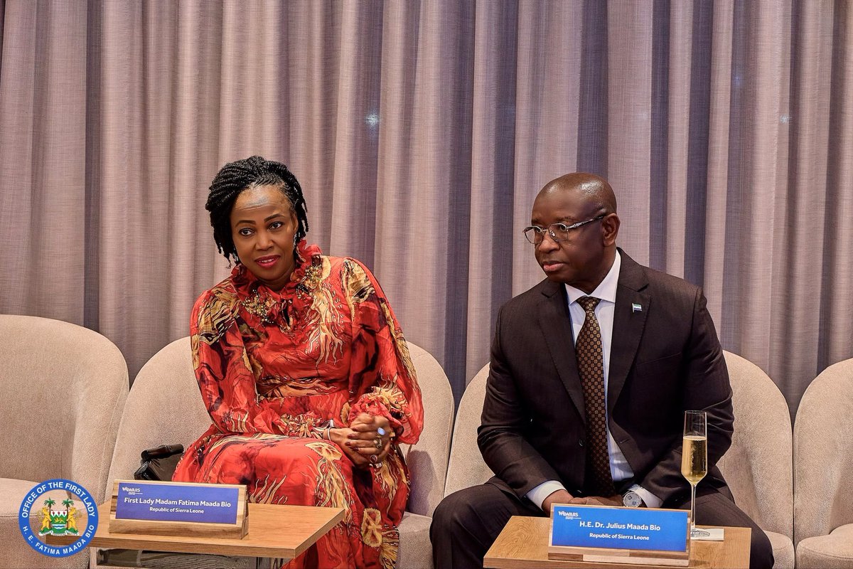 FirstLadyBio's tweet photo. Sierra Leone Ready to Welcome West Africa and the World for WAIIS 2026

It was an honour to stand alongside His Excellency President Julius Maada Bio on the sidelines of the 81st United Nations General Assembly as he launched the countdown to the inaugural West Africa Integration and Investment Summit (WAIIS), which will take place in Freetown this November.

I was proud to be there to support President Bio as Sierra Leone prepares to welcome Heads of State, investors, development partners, business leaders and other key stakeholders to our country.

WAIIS is much more than a summit. It is an opportunity for Sierra Leone to position itself at the heart of West Africa’s economic and investment agenda, while opening doors for partnerships, investment and opportunities that can directly contribute to the prosperity of our people.

With its focus on energy, strategic minerals, agribusiness and digital transformation, the Summit speaks directly to the future we want for Sierra Leone and our region—one driven by investment, innovation, regional cooperation, job creation and inclusive economic growth.

As Sierra Leone gets ready to welcome the world to Freetown, I am confident that WAIIS will provide an important platform to showcase our country’s potential and strengthen partnerships that can translate into tangible opportunities for our people.

Sierra Leone is ready. Freetown is ready. Africa is ready.

FMB