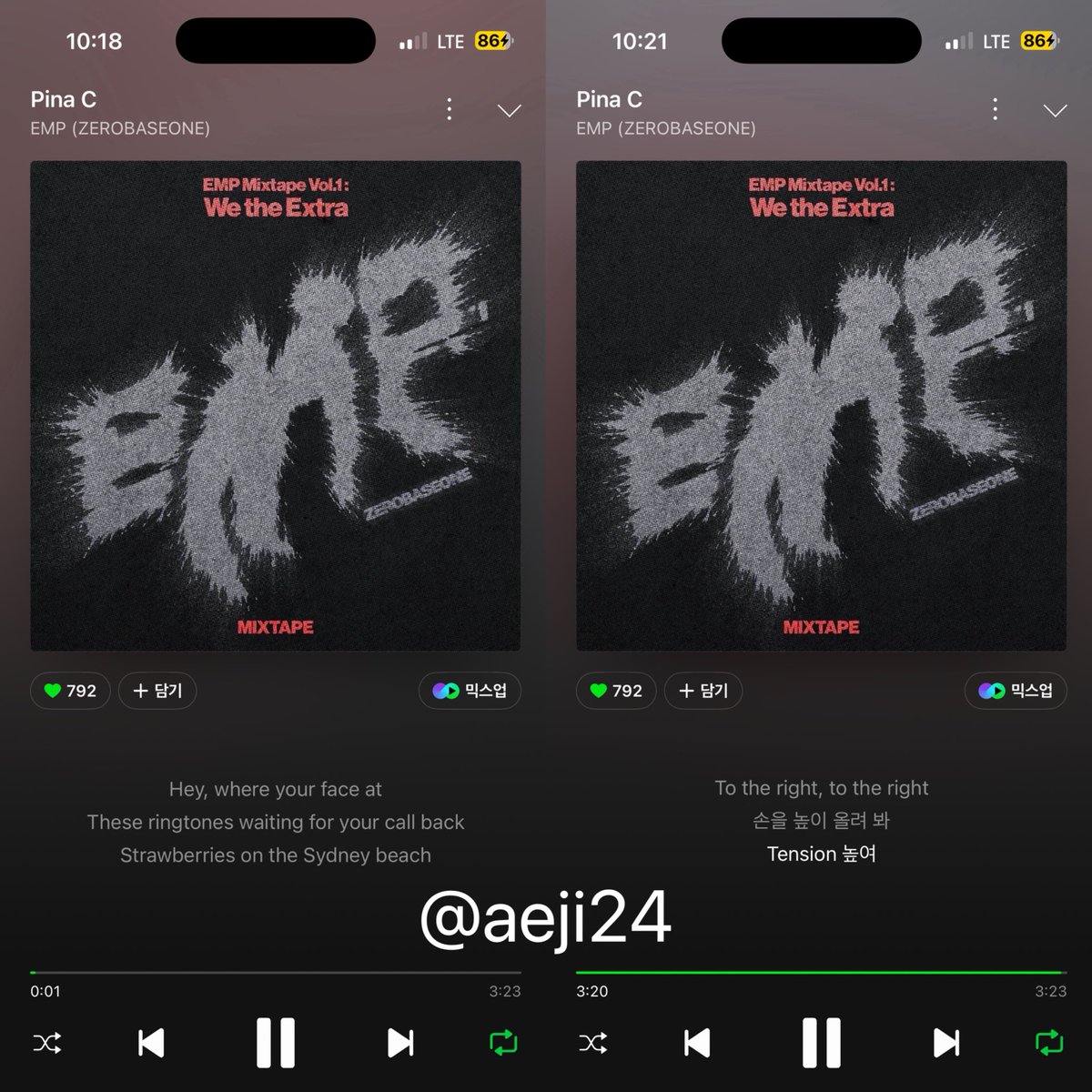 aeji24's tweet photo. @ZB1_official 09.25 22:00
#ZEROBASEONE #ZB1 #제로베이스원 #ZEROBASEONE_EMP #EMP
#EMP_Mixtape_WetheExtra
#Pind_C https://t.co/ETc1HWqU2N