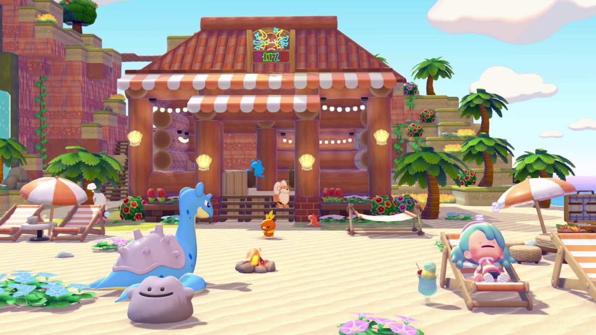PokemonNewsUK's tweet photo. Find yourself a cosy spot and enjoy this 1-hour relaxing mix of music from #PokemonPokopia

Join us as we move through this charming utopia accompanied by a calming compilation of official music that’s perfect to work, study and sleep to 😌

🏝️ https://t.co/Mc4ShtzlzK https://t.co/rkmfWm7WIs