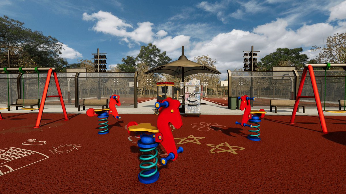 Arch_Studio4556's tweet photo. Bring your playground vision to life with stunning 3D designs! 🛝✨ I create creative, realistic, and engaging playground concepts tailored to your project. DM me to get started! 📩

#3DDesign #PlaygroundDesign #3DVisualization #Architecture #3DRendering https://t.co/1g92vbzs96