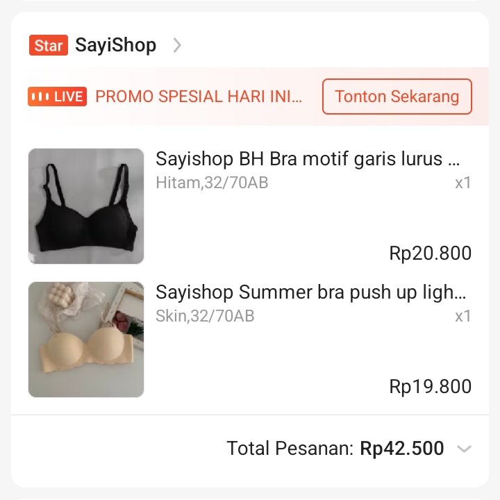 odyssney's tweet photo. Beha 20 ribuan ini lumayan awet, gak expect push up branya tebel mana dalemnya tuh bentuk telapak tangan gitu 😭 https://t.co/Udx7C2dCvg