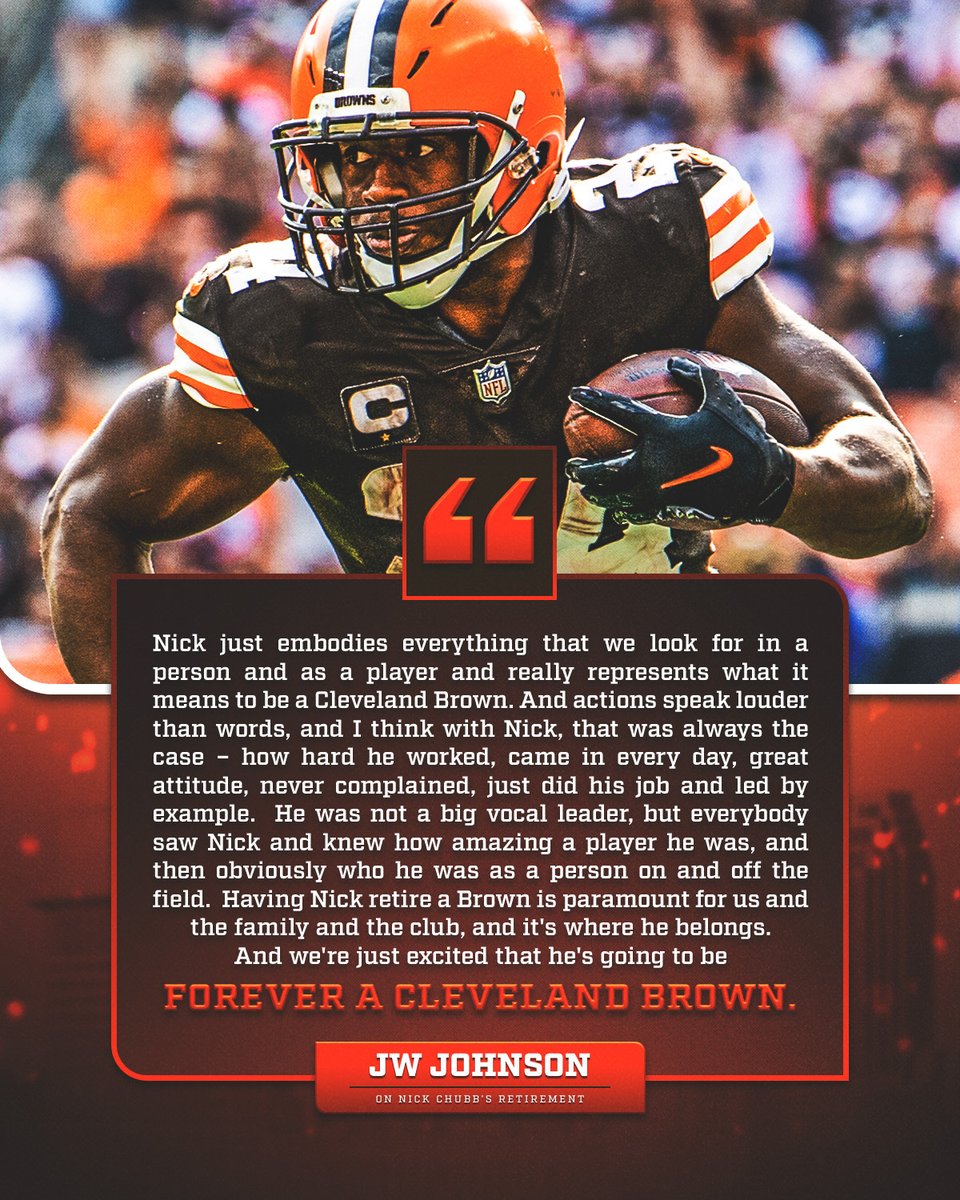 Browns's tweet photo. forever one of us https://t.co/5v2GjbFV3D