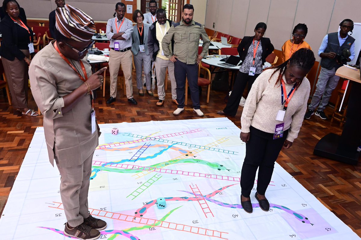 CGIAR's tweet photo. #ScalingWeek2026 has wrapped up in Nairobi! 

3 days of scaling superheroes listening, learning and working together on how to turn promising food, land and water systems innovations into lasting use.

🔗  https://t.co/KnhCQFSVSb https://t.co/YWNLELDwWR