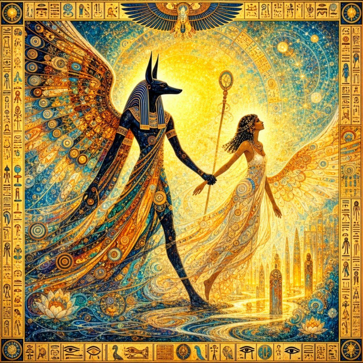 stoneflowe41058's tweet photo. Anubis: The Starry Path of the Transformed Soul https://t.co/f2X261Ngkv