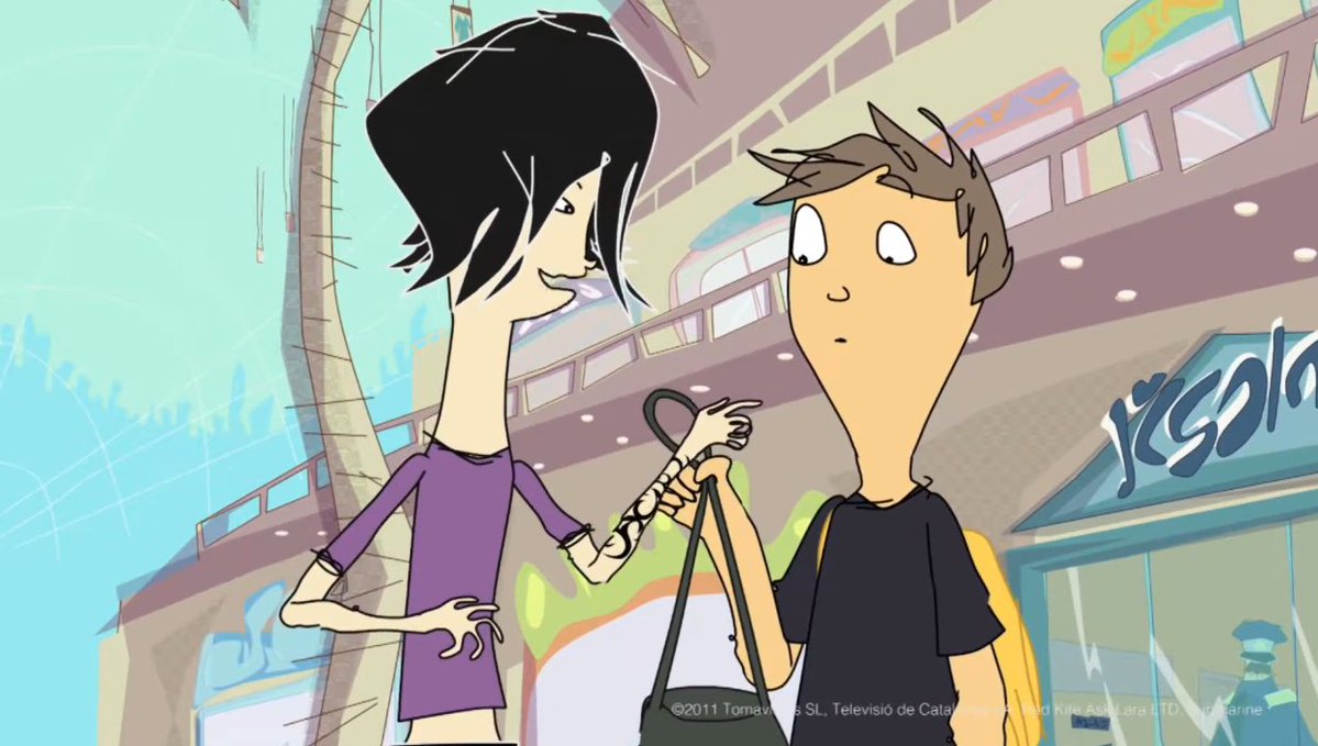 sapitaya's tweet photo. @BellaBaddie__ It also had episodes about first bra, bad influences, dealing with zigs, broken heart, first date, boy and girls can be just friends, having your puberty a bit "late"... Anyways, I think this is a very important cartoon https://t.co/ctxQgO6k6l