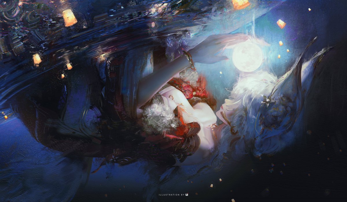Ui_Uiiiiiiiii's tweet photo. Hsin 
"Full Moon"

#WuWaCollection #WutheringWaves #Wuwafanart #Hsin https://t.co/4vzFGNhe5l