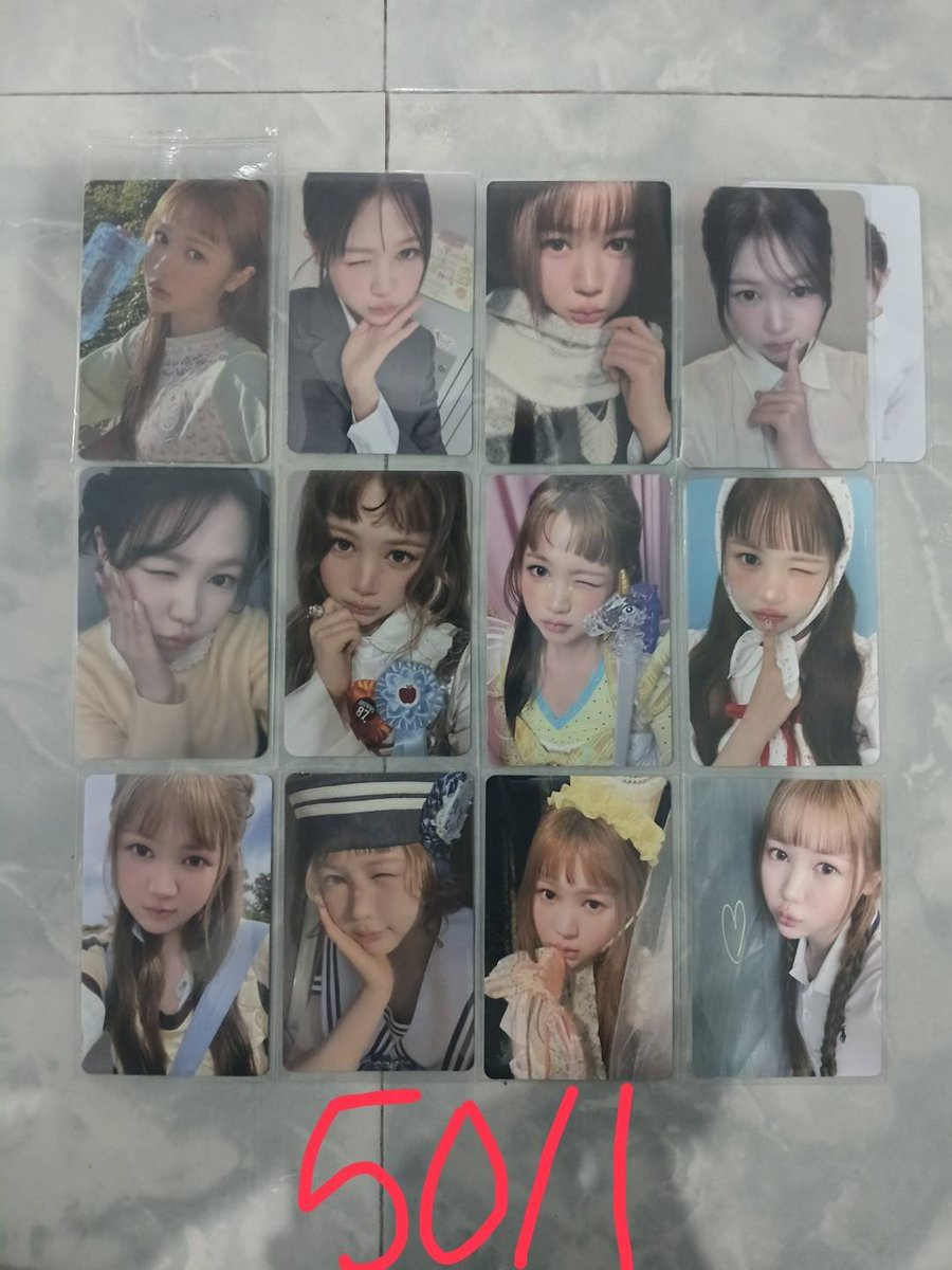 KimWintx's tweet photo. #hatchusell wts photocard abb yeon hearts2hearts

•first pay first get
•take all/bulk (-2 pc)
•dom sumsel, ina
•co oyen+pack 5k

wts hearts2hearts yeon https://t.co/Mkr66yuGuJ