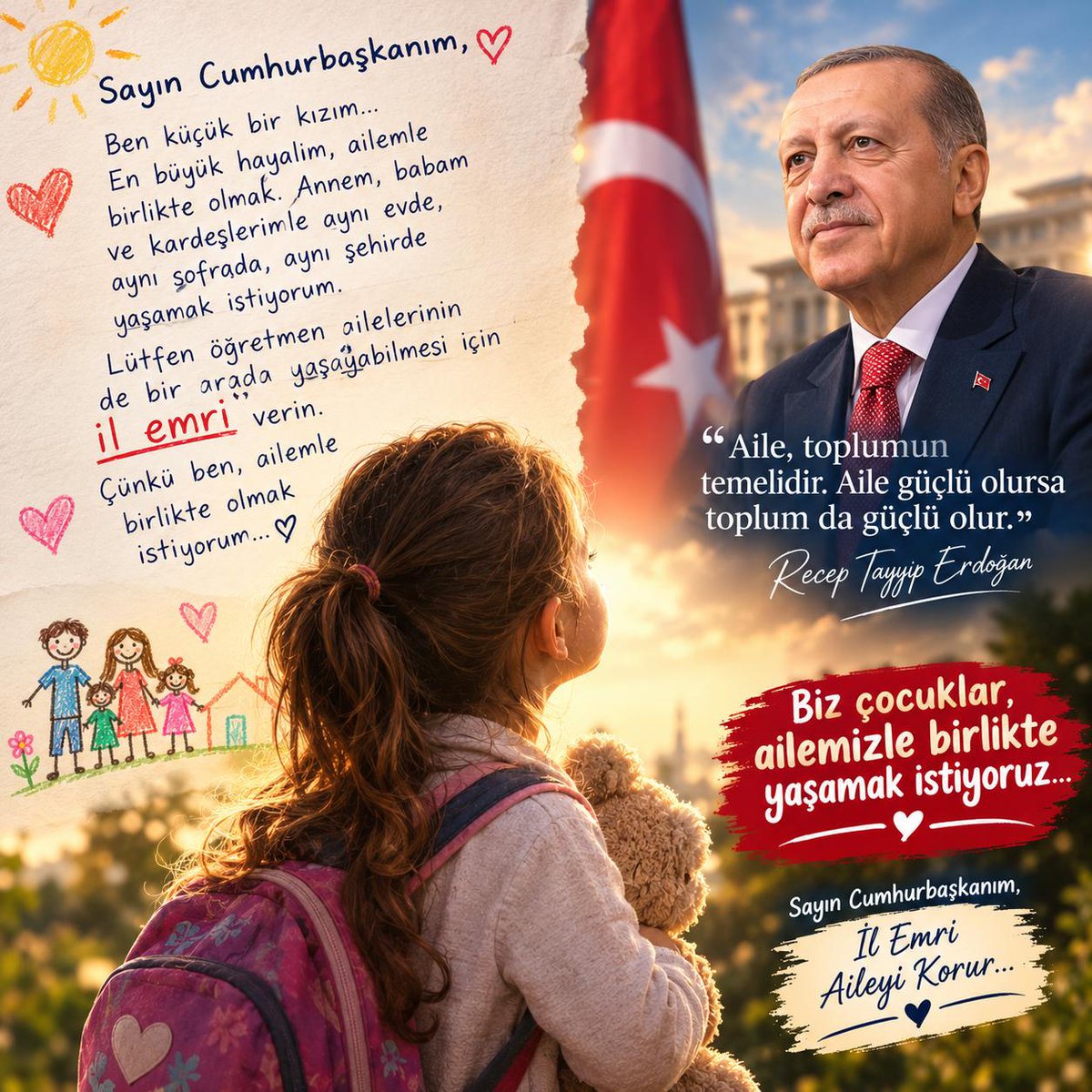 mhmtclskn09's tweet photo. Sayın Cevdet Yılmaz, mazereti kabul edilip kontenjan nedeniyle yerleşemeyen öğretmenler ailelerinden ayrı kalıyor 🕊️. Bu ailelerin sesine katkı sunmanızı arz ediyoruz; #AyrılığaSONverMEB talebimiz eşitliktir. @RTErdogan @EmineErdogan @burhanduran @hasandogan @behcetkaynar https://t.co/E07dansK0I