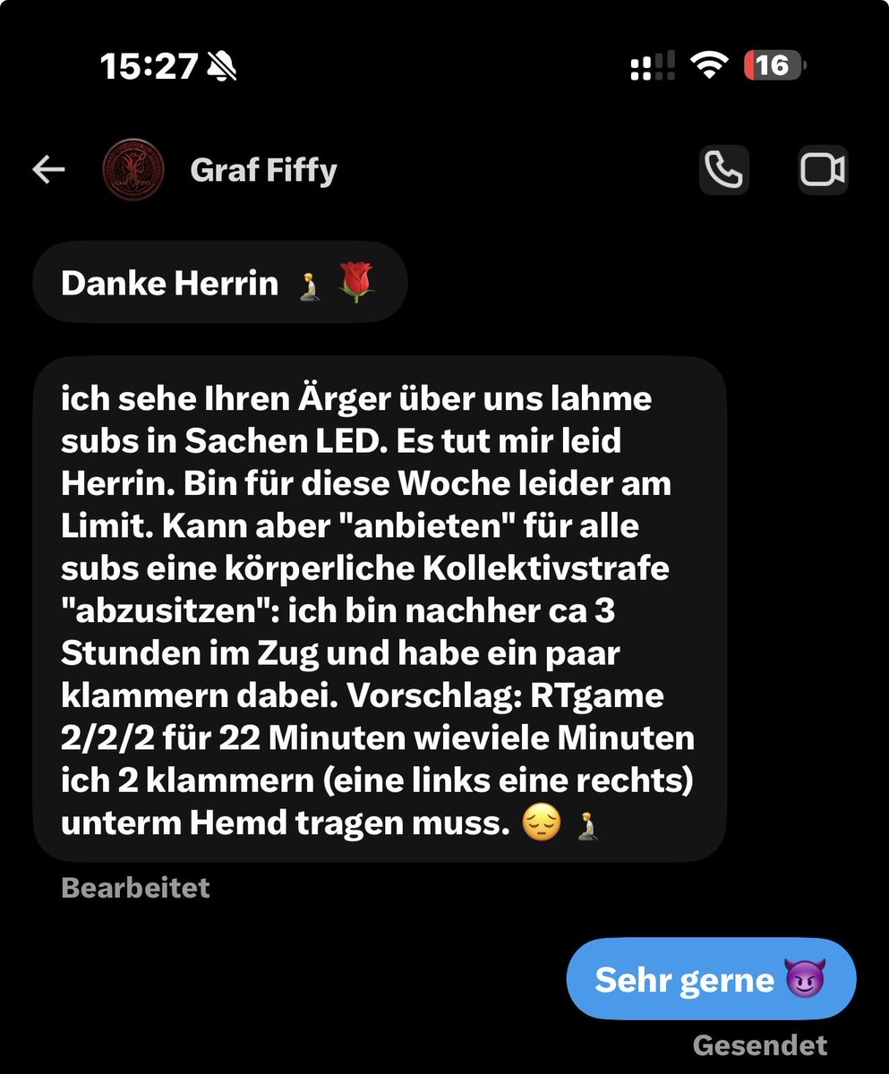 FindomMonster's tweet photo. Ein kleines Schmerz RT Game auf die Idee kam mein Sub! 

2/2/2 
Jeder 2 Kommentare 
22 Minuten ( 15:52 Uhr ) 
Lassen wir den kleinen hund mal schön leiden! https://t.co/9CsQncZO8l