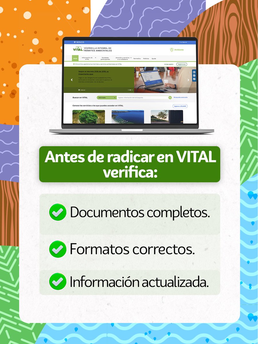 CARCDMB's tweet photo. 💡 Revisa, confirma y radica a la primera.
👉 Ingresa a:
🌐 https://t.co/GMYIeR95cx
#CDMB #VITAL https://t.co/J0PKm7yEps