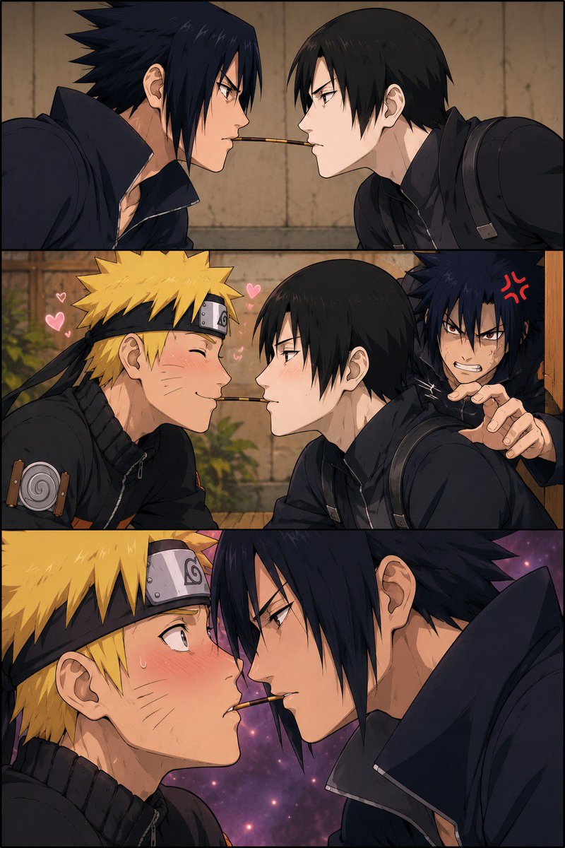 Uzu_Zen's tweet photo. Pocky Game 🔥 https://t.co/xBCgEYYznC