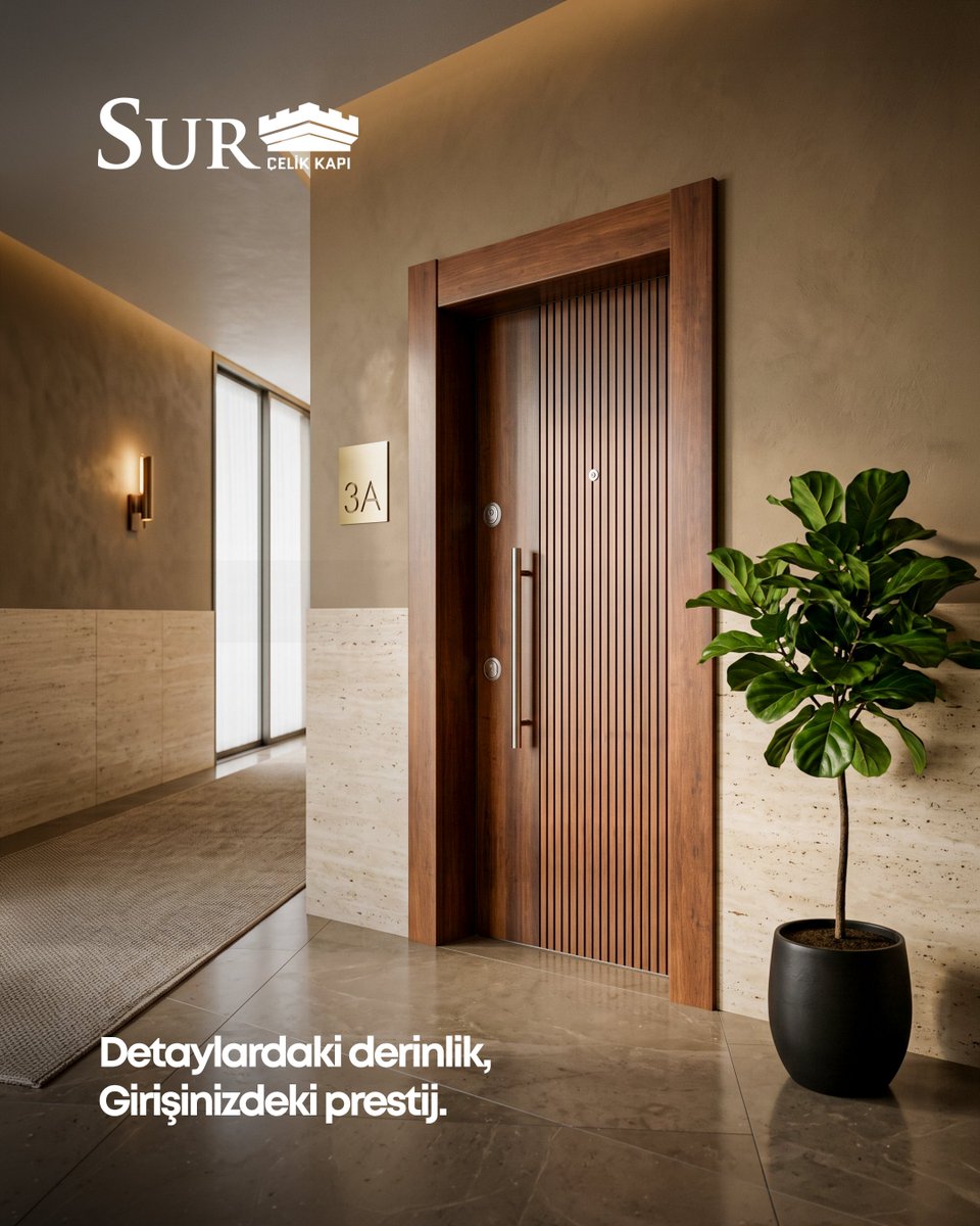 surcelikkapi's tweet photo. Sur Çelik Kapı, modern tasarım ve güçlü detayları bir araya getirerek giriş alanlarına prestij kazandırır.✨

Detaylı bilgi ve fiyatlar için bize ulaşın.

📞 Telefon: 444 17 87

🔗 Web sitesi: https://t.co/uPE7PaJnDU

#SurÇelikKapı #çelikkapı #çelikkapımodelleri #villakapısı https://t.co/Uz8t7u96a8