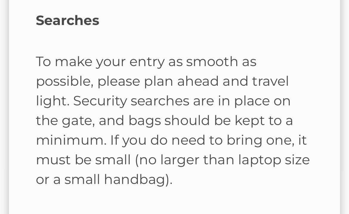 explosionstarr's tweet photo. @GoodKidUpdate tramshed website said laptop bag? https://t.co/8KuJhbC1gM