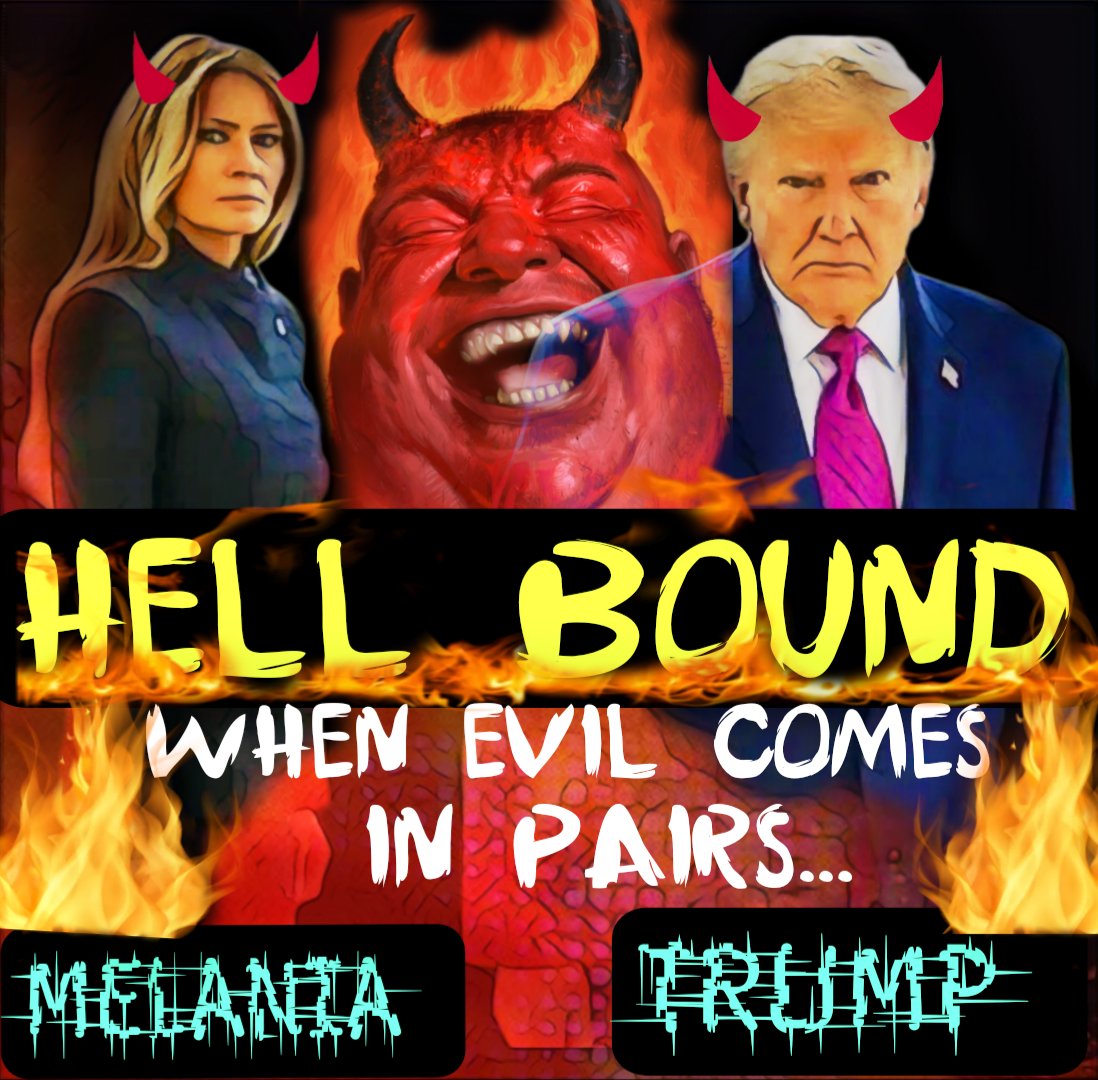 RaquelS16774168's tweet photo. @LePapillonBlu2 🤨... PARTNERS IN CRIME🚨THE EPSTEIN FILES COVERUP...🤑 PROFITING OFF THE PRESIDENCY....GREED, CORRUPTION...LIES. TWO "CONSPIRING" PEAS IN A POD, 2 POS EXCUSE 4 PEOPLE⚖️OLD SINS CAST LONG SHADOWS...#WorstPOTUS #WorstFLOTUS #Melanis  #PedoInChief  #CoverUp #AbuseofPower #Corrupt https://t.co/9Xk0uB6Ac3