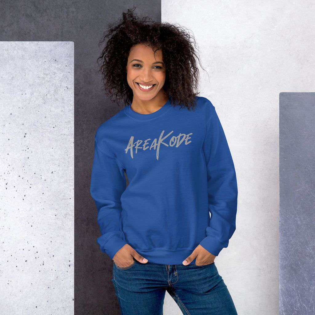 IrvingStilqj's tweet photo. AreaKode Unisex Crewneck in grey. Rep your city with AreaKode style. Shop now through the link in our bio. https://t.co/t3RCdxgvly