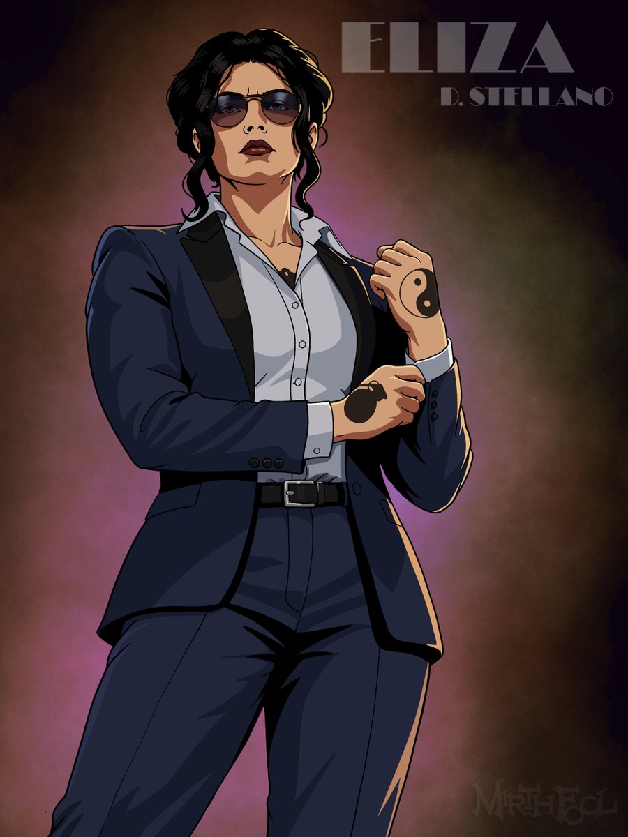 Mirthfool's tweet photo. Mayor…  Eliza  D.  Stellano  #nopixelV #Nopixel #nopixelfanart @KaeleaRP https://t.co/F3IPKT45vT