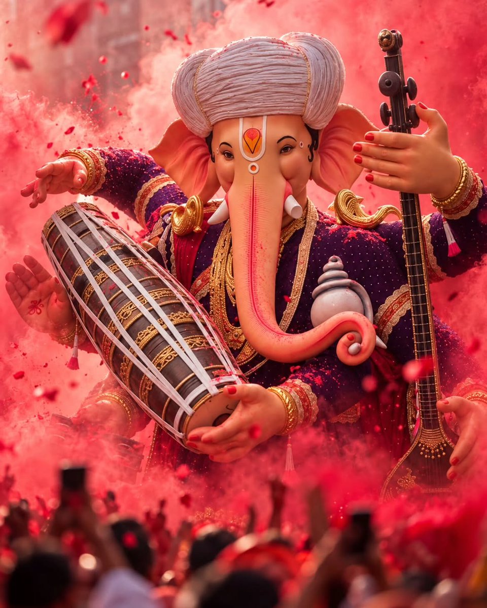 iambmane's tweet photo. 🥺🙏 अजून काही दिवस थांब ना बाप्पा…
तुझ्या दर्शनाची सवय झालीये, आता निरोपाचा क्षण मनाला मान्यच होत नाही… ❤️‍🩹🐘

गणपती बाप्पा मोरया! पुढच्या वर्षी लवकर या! 🚩🙏

#ParelChaRaja #ParelChaMaharaja #ParelGanpati #ParelGanpatiBappa #GanpatiBappaMorya #GanpatiVisarjan #Ganpati #BappaMorya #MoryaRe #MumbaiGanpati