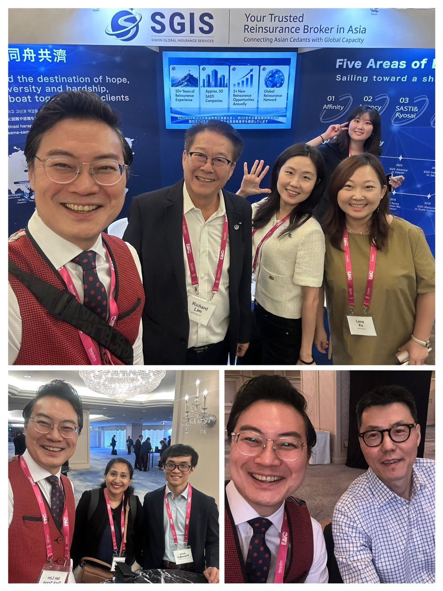 IanLimTeckSoon's tweet photo. 🇯🇵 Great connecting with industry leaders at the 31st #EAIC Tokyo Conference, held 14–16 September 2026.

Looking forward to the 32nd EAIC in Bangkok 🇹🇭 in 2028!

#EAIC2026 #Insurance #Reinsurance https://t.co/Scql2itlpK