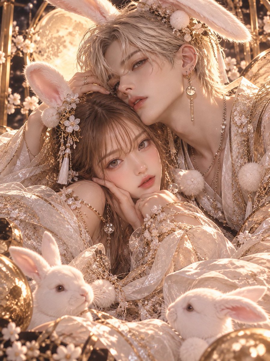 shi_SeHa's tweet photo. 十五夜の月兎、これでおしまい🐰 https://t.co/mzCf35G5Xp