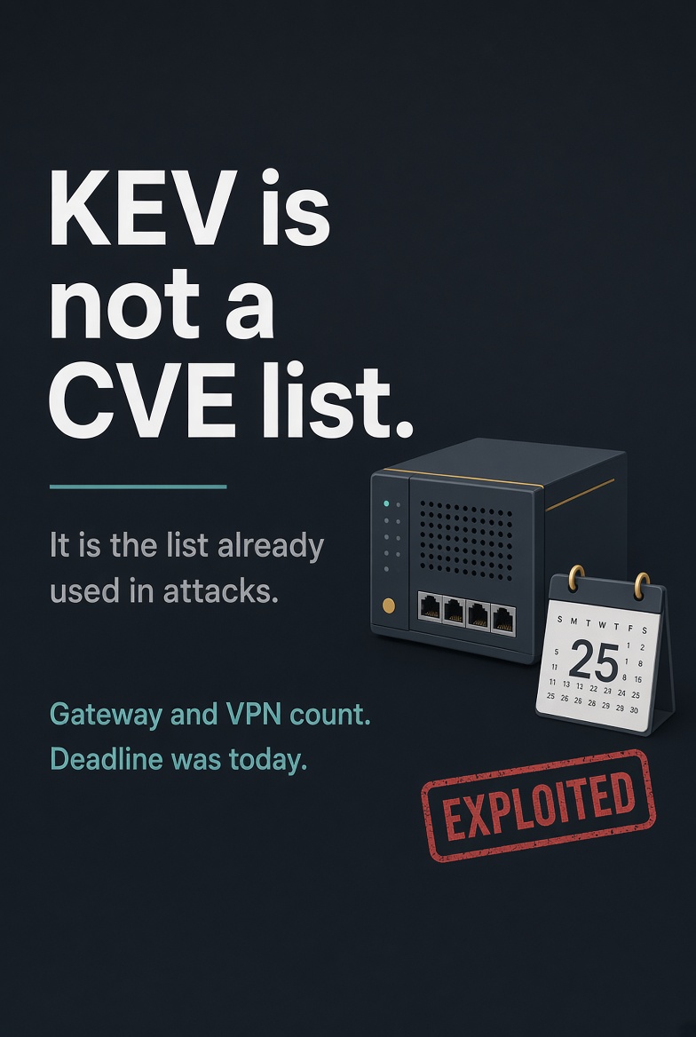 Darthtech_'s tweet photo. CISA deadline today: two Check Point gateway/VPN and management flaws already exploited.

If that box is how staff get in after hours, patch is step one.

Forensic look is step two.

“Can unapproved tools run inside if the gateway was owned?” is still the question. https://t.co/mBQ6cXESdl