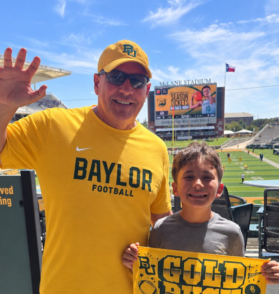 BearNTex's tweet photo. BNT's @BUFootball Game Day Roll Call:
If you're going to be @McLaneStadium tomorrow for the Conference opener against CU raise your hand πββοΈ. If not where ya watchin' from?
You know I'll be there with my wingma...I mean wingBear BNTIII. #SicCU https://t.co/DVGfLfyk1O