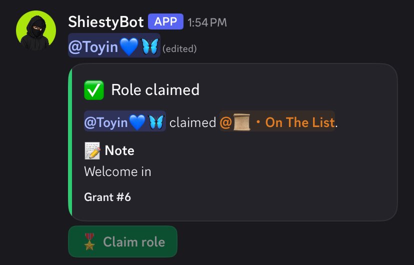iz_mirea's tweet photo. This @ProjectShiesty bot deserves its flowers fr 🫡

Making the WL process seamless while giving recognition to the people who are actually putting in work for the project is a solid move.

You can tell the team put real thought into making the whole process easier and more rewarding for the community. Good tek innit

Big W from the team. 👏