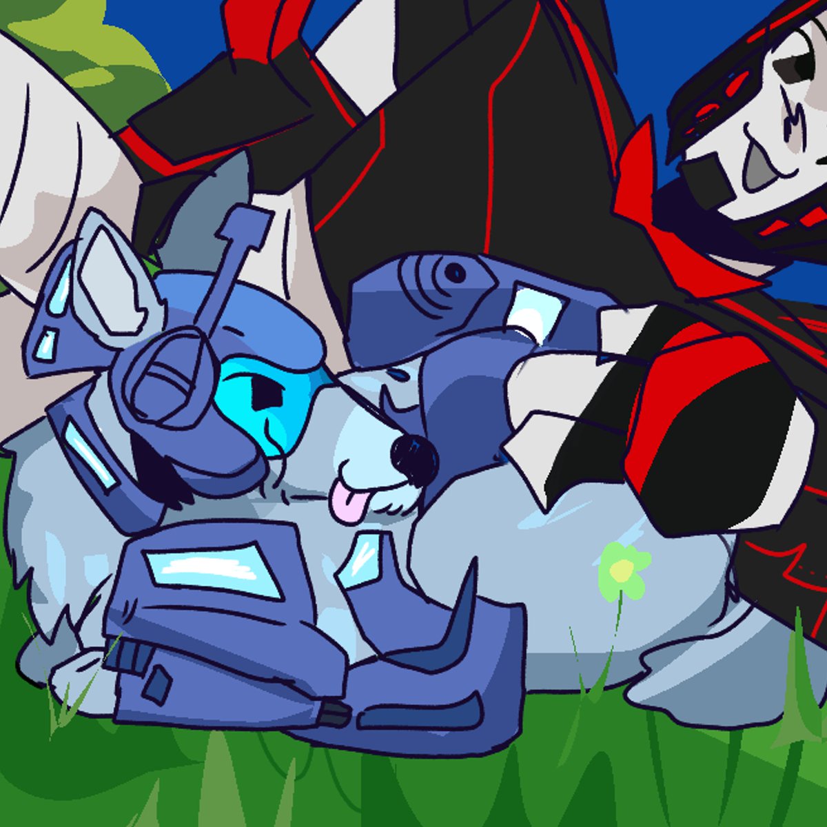 Owliistarr's tweet photo. Lf someone to commission (pls no bots grr😭) that knows how to draw mechas/ robots and animals, looking to give this guy some love 😭 (not my art)
#art #lfart #commissionㅤ https://t.co/weBkXfUNnI