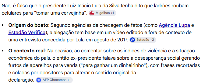 Yanzorico's tweet photo. @CarlosPortoRJ Pra quem ta falando que é fakenews. Que provem do seu próprio remédio. Até hoje tem idiota que fala que o lula afirmou que o bandido só rouba pra tomar cervejinha, sendo essa, uma mentira das brabras, mas q ainda se perpetua pela sociedade. https://t.co/Rcj3Jrww5q