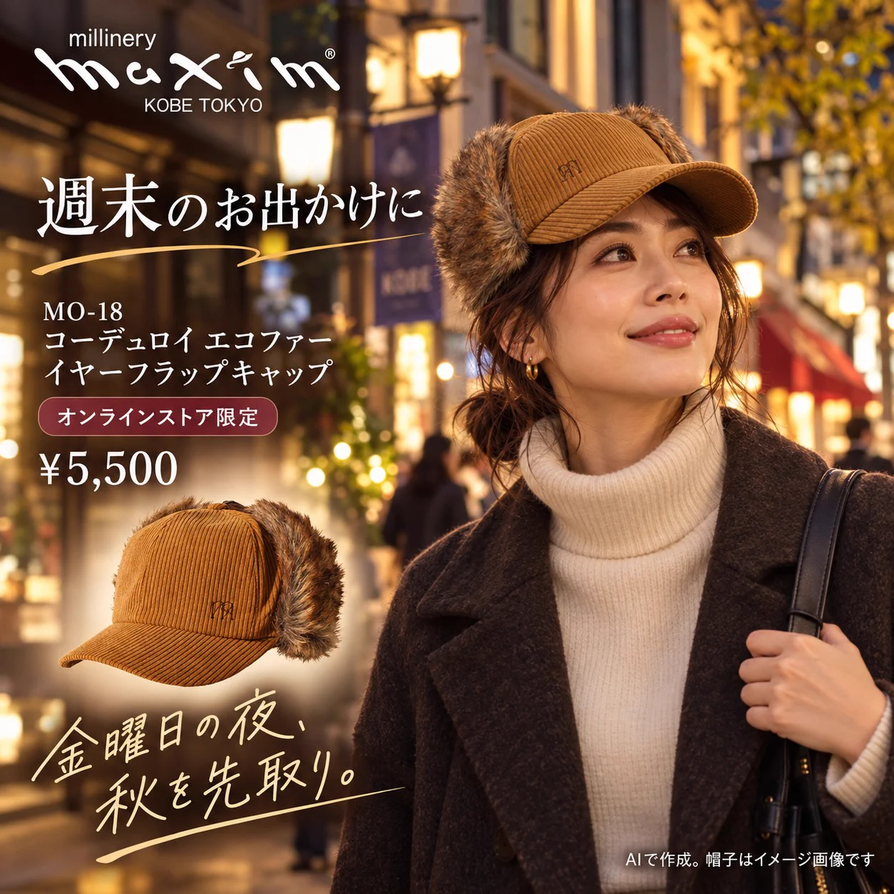 マキシン（MAXIM）【公式】神戸の老舗帽子ブランド since1940