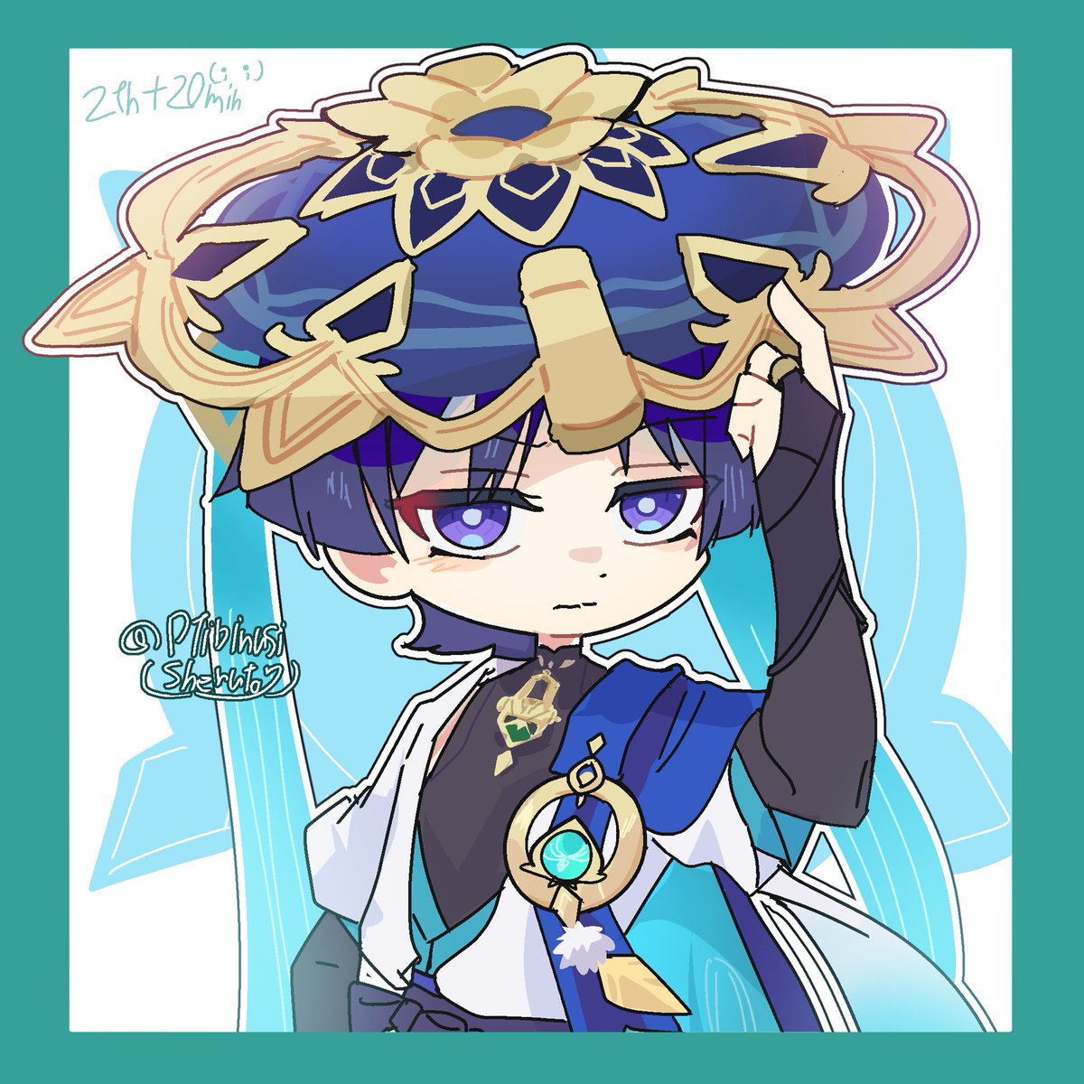 PTibinusi's tweet photo. #原神 #放浪者
放浪者くん
（ツードロ＋20分） https://t.co/ipVW2U0eR3