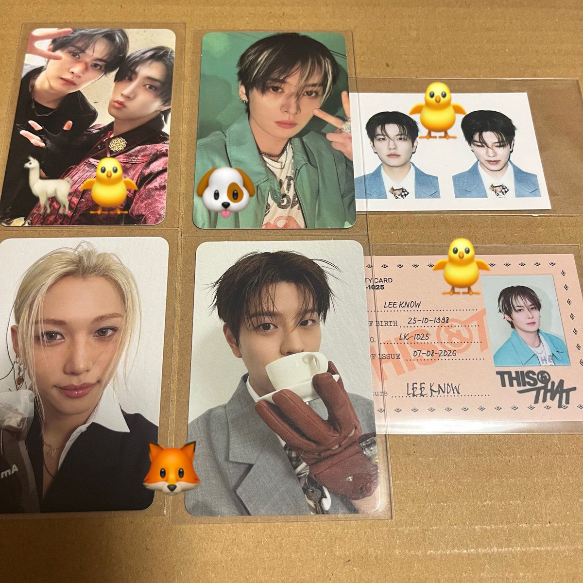 f3_perry's tweet photo. StrayKids スキズ THIS ＆ THAT 封入 HMV 特典 トレカ 交換  ソニミュ ラキドロ RUN IT SUIATSU CD購入特典 会場限定 大阪 京セラ

譲】 画像1〜2 🐺🐰🐖🐇🐿️🐥🐶

求】同種🐥🦊🐶

まとめて優先
返事お時間頂く場合があります。
同日郵送交換希望📮
お気軽にお声掛けください
#StrayKids  #スキズ交換 https://t.co/LnVBpgzo7Q