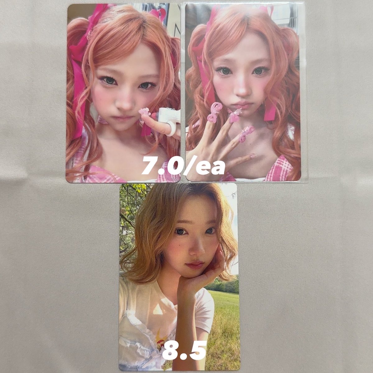 dIVnE_012's tweet photo. 하츠투하츠 포카 양도 hearts2hearts iconic heart sell

배송비 +0.4 (2주)
last price❗️
dm or https://t.co/dNzxi8OMAQ

wts h2h 하투하 지우 카르멘 유하 스텔라 주은 에이나 이안 예온 rude focus 미공포 양도 yzy 판매 구매 분철 마린 weverse japan 팝업 lucky draw hmv 리미티드 유니버셜 wejp https://t.co/nIlpHmk0sd