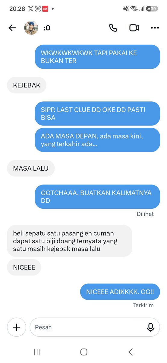 LeeseoPochu's tweet photo. AKU DAN DD LUI SUDAH SELESAI KAKAKAKKKKK @KarinaPochu https://t.co/j0JjXnpK23