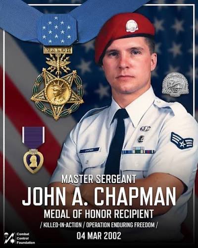 Honkamoto1775's tweet photo. @AndyStumpf77 John Chapman earned his Medal of Honor.

Shame on anyone trying to take away from his heroic actions that day. https://t.co/Ygho7HRlPH