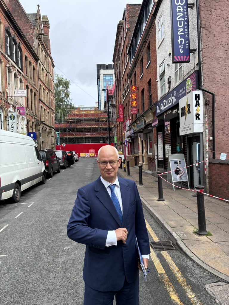 PeterWilson's tweet photo. Manchester - a city with a ten year plan;  a home of innovation; and the largest Chinese community outside London

@greatermcr https://t.co/HzZcxaIFpy