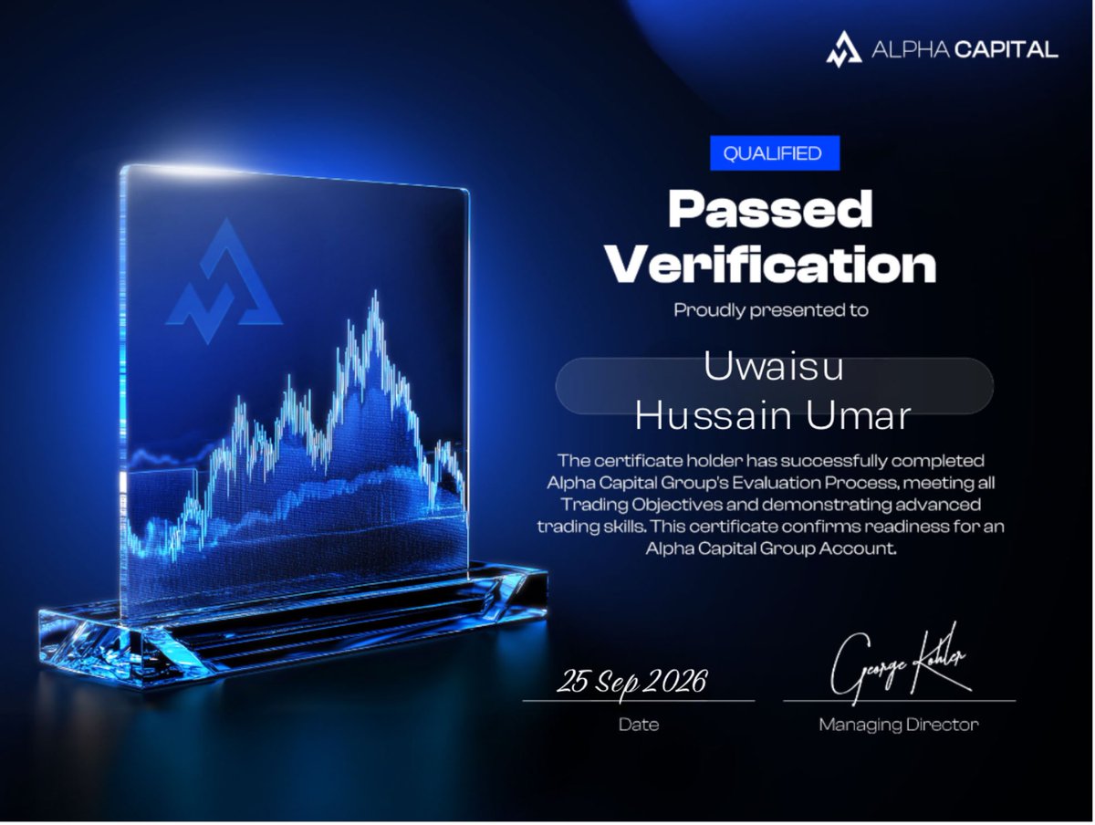 Been_Omar_FX's tweet photo. Alhamdulillah🤲

September to Remember.🥹🔥

After blowing $95K in challenges this month:

❌ $50K @AlphaCapitalUK 
❌ $25K @atlasfunded 
❌ $10K @EquityEdgeUK 
❌ $10K @Orionfundedcom 

I could’ve let the losses break me.

Instead, I kept learning, kept praying, kept executing — and today…

I finally received my $50K funded account from @AlphaCapitalUK .🏆🔥

From $95K blown → $50K funded.

The journey is far from over.

Alhamdulillah for the lessons.
Alhamdulillah for the opportunity.
In Sha Allah, more are coming.🤲

If you’re struggling right now, DON’T QUIT.

Your comeback can start with the very next decision you make.

Who’s still grinding with me?👀