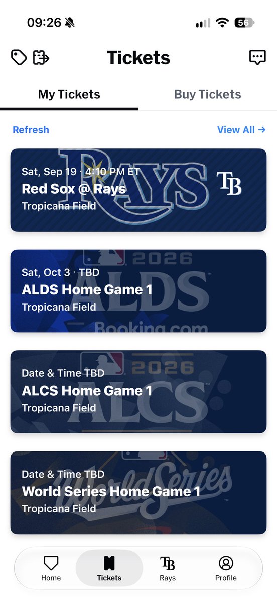 Boo_Nathaniel's tweet photo. Moved here in 2022. Got back into baseball and now attending my first playoff games. #RaysUp. https://t.co/bNpUDud9mj
