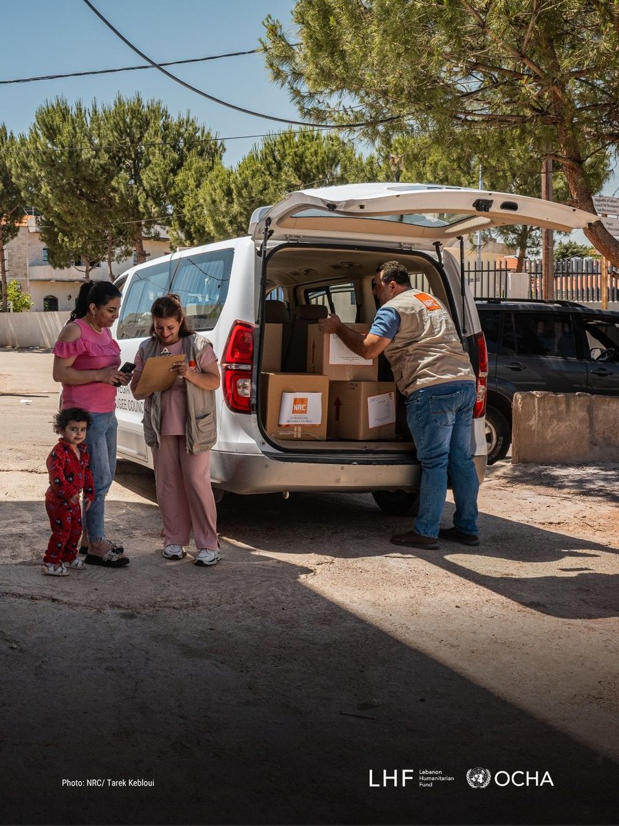 OCHALebanon's tweet photo. Access to hygiene items helps families stay healthy &amp; protect their dignity.
Supported by the #LebanonHumanitarianFund, @NRC_MiddleEast distributed >1,000 hygiene kits across Bekaa &amp; Baalbek-Hermel, helping vulnerable families meet essential hygiene needs and reduce health risks. https://t.co/ZvouXRAVkF