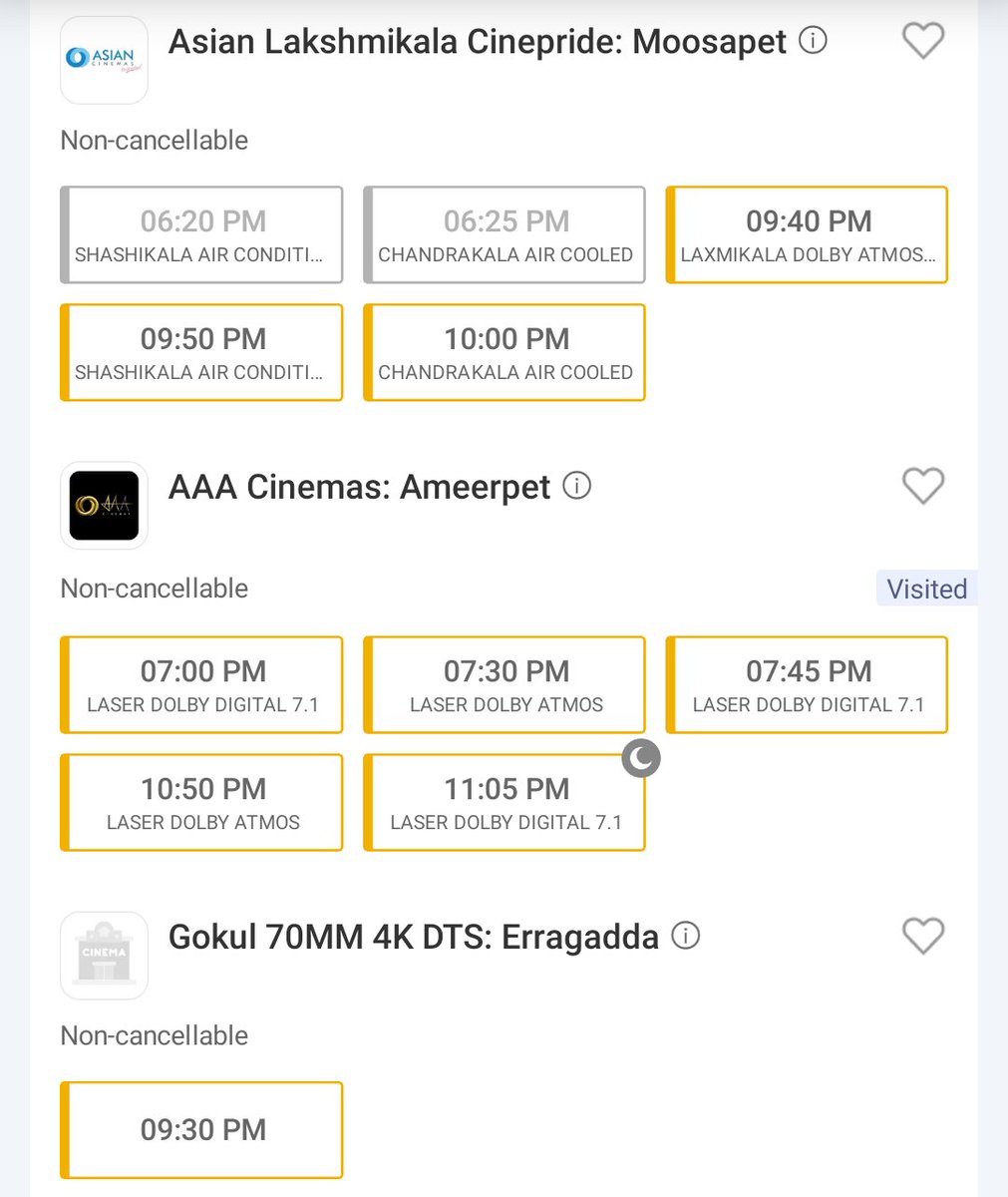TheParadiseOffl's tweet photo. Hlooo Hyderabad Vasiyoon... 🔥

How’s the josh? ❤️

Soldouts &amp; Fast fillings Everywhere 💥💥💥

#TheParadise In Cinemas Now https://t.co/lSYOhSthUg