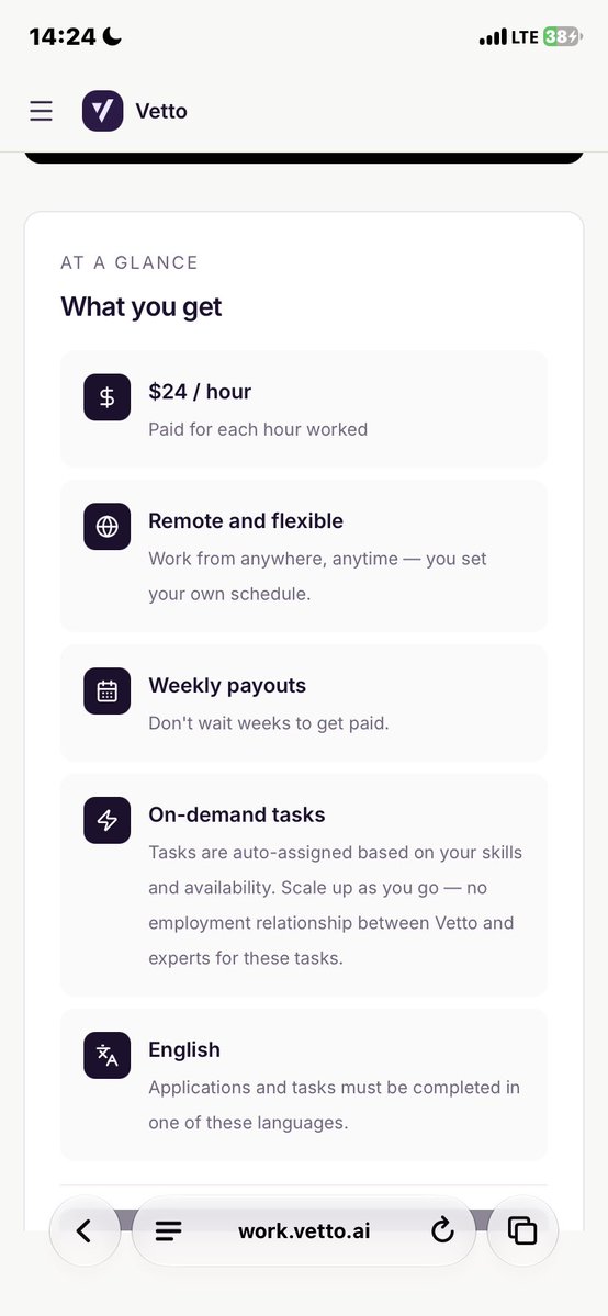 BOVSBB's tweet photo. NIGERIANS, if $24 isn’t too small for you, check Vetto NOW! 🇳🇬🔥

Watch short videos, describe what you see in English and get paid.

Remote. No experience required.

https://t.co/hv5f6mpUv6 https://t.co/AmgfuOMzWi