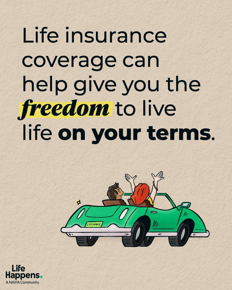 NAIFA's tweet photo. Be ready for anything and worry less with life insurance. #GetLifeInsurance #NAIFA https://t.co/NObZljveSp