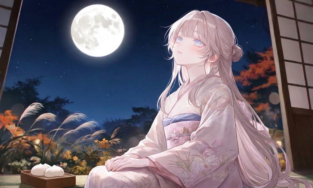 9en7_'s tweet photo. お月見🌕🐇🌾 https://t.co/LfqHf0VDjY