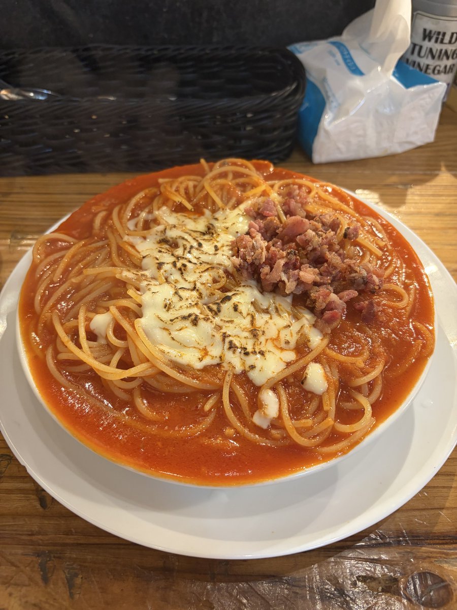 masasiko281's tweet photo. 大盛りパスタに締めのリゾットも食べた https://t.co/LYRrPpNX0v