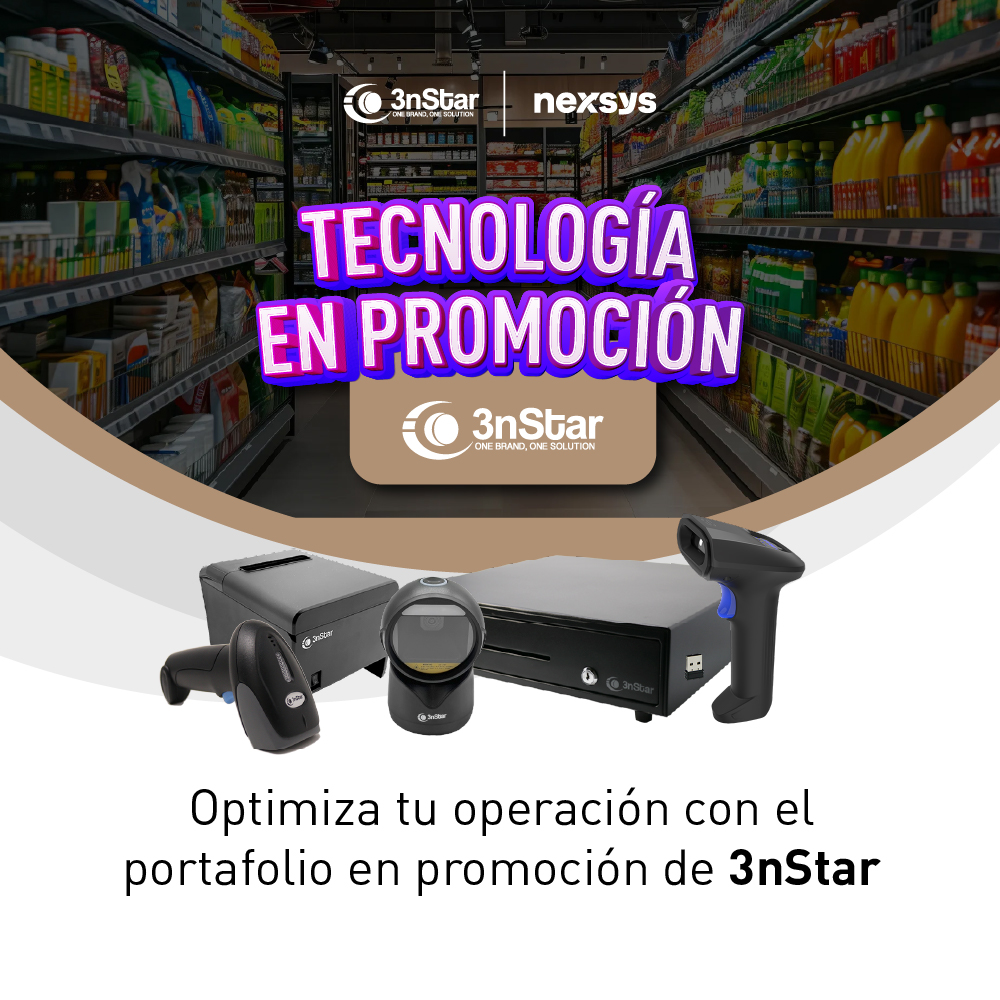 Nexsysla's tweet photo. 🚀 ¡Tu próxima solución tecnológica puede estar en promoción!
Con 3nStar aprovecha beneficios exclusivos por tiempo limitado y potencia tu operación. 💼
👉 Conoce la promoción y asegura tus equipos hoy mismo.
#3nStar #Nexsys #TechB2B
https://t.co/zvgFmMVko7 https://t.co/dsRjBmY4gi